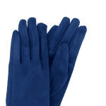 Дамски меки ръкавици - тъмно сиви
