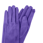 Дамски меки ръкавици - черни