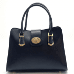 Луксозна чанта от естествена кожа Madelin - кафява