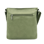 Дамска чанта за през рамо - зелена