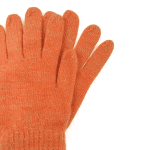 Diana & Co - Меки ръкавици с блесяща нишка - оранжеви