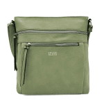 Дамска чанта за през рамо - зелена