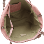 Голяма чанта тип торба от естествена кожа Delanna - бежова