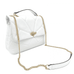 Дамска чанта от естествена кожа Трана - бежова