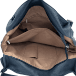 Голяма дамска чанта тип торба - лавандула