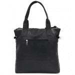 Дамска чанта тип торба - черна