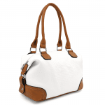 Дамска чанта Flora - бяла