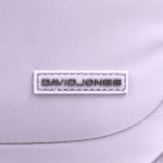 Унисекс пътна раница David Jones – за ръчен багаж в самолет, с джоб за лаптоп и отделение за багаж - лавандула