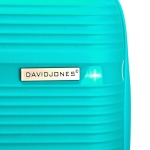 David Jones - Малък куфар с подвижни колелца - розов
