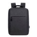 Раница за ръчен багаж и лаптоп 15.6" от водоустойчив материал - тъмно сива