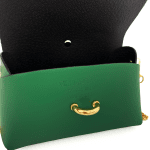  Чантичка за през рамо от естествена кожа Rosana - зелена