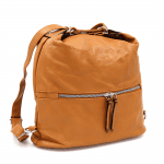 2 в 1 - Голяма чанта и раница - оранжева