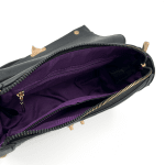 Dianna & Co - Дамска чанта за през рамо с 2 дръжки - тъмна фуксия