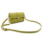 Dianna & Co - Дамска чанта за през рамо с 2 дръжки - светло зелена