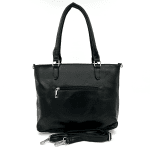 Удобна дамска чанта - черна 