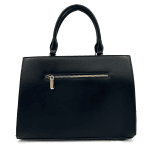 Diana & Co - Голяма луксозна дамска чанта - черна 