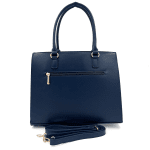David Jones - Голяма луксозна дамска чанта - тъмно синя
