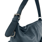 Дамска чанта тип торба с много джобчета - сива