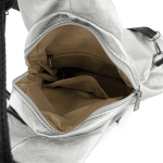 Дамска раница със секретно закопчаване - керемидено кафява 