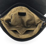 Дамска чанта за през рамо с детайли - сребриста 