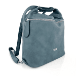 2 в 1 - Голяма чанта и раница подходяща за ежедневието - черна 