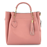 Дамска  чанта от естествена кожа Chloe - бордо