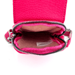 Чантичка през рамо с  джоб за телефон - розова 
