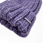 Diana & Co - Плетена зимна шапка -  лилава