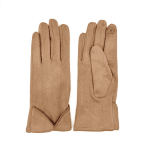 Diana & Co - Дамски меки ръкавици - кафеви