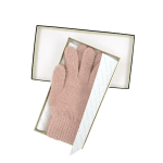 Diana & Co - Меки ръкавици с блесяща нишка - черни