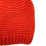 Diana & Co - Зимна шапка с помпон - оранжева