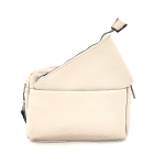 Дамска чантичка за през рамо + подарък портмоне - бяла