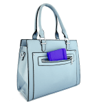 Дамска чанта Alina - светло синя