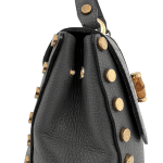 Луксозна дамска чанта от естествена кожа Parma - сива