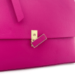 Дамска чанта от естествена кожа Viola - керемидено кафява 