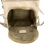 2 в 1 - Раница и чанта със секретно закопчаване - сребриста 
