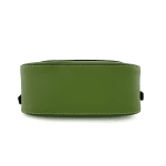 Луксозна чанта от естествена кожа с 2 дръжки Italina - зелена 