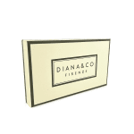 Diana & Co - Цветно дамско портмоне - сиво/синьо