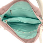 Diana & Co - Голяма дамска чанта тип торба - розова 