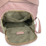 2 в 1 - Водоустойчива раница и чанта със секретно закопчаване - фуксия 