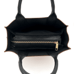 Дамска чанта от естествена кожа Florentina - фуксия/керемидено кафяво 