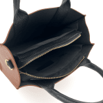 Дамска чанта от естествена кожа Florentina - черна 