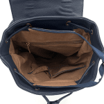 2 в 1 - Дамска раница и чанта Siena - тъмно синя
