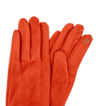 Дамски меки ръкавици - оранжеви