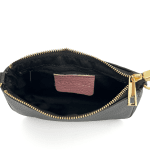 Чанта за през рамо от естествена кожа Telia - розова