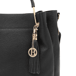 Дамска чанта от естествена кожа Chloe - синя