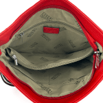 Дамска чанта за през рамо - керемидено кафява