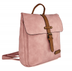 2 в 1 - Раница и чанта с интересни детайли - розова