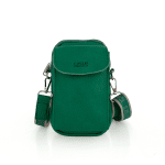 Чантичка през рамо с  джоб за телефон - зелена 