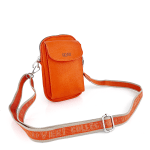 Чантичка през рамо с  джоб за телефон - бежова 